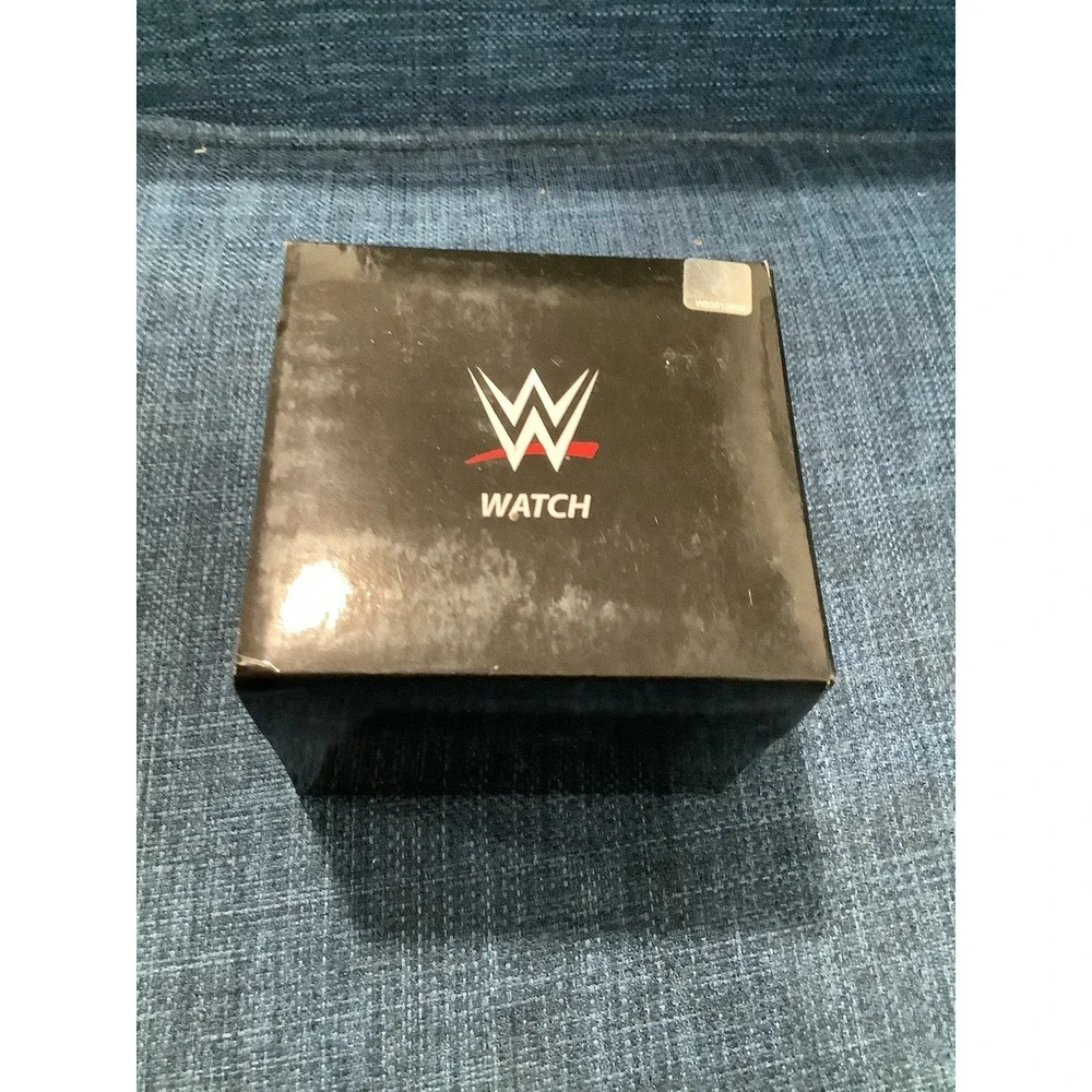 WWE Brock Lesnar Watch Men's Size Black Leather Band Game Time New